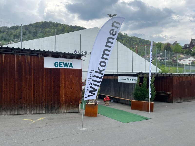 Bönzli Bestattungen an der GEWA 2023 Gewerbeausstellung in Hünibach bei Thun | © Bönzli Bestattungen an der GEWA 2023 Gewerbeausstellung in Hünibach bei Thun