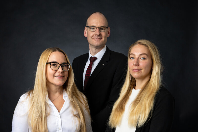 Jasmine Colacicco, Bruno Zimmermann und Ronja Kühnel